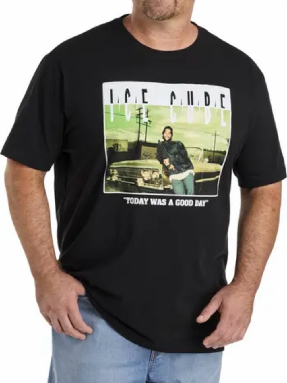 Ice Cube 'Today Was a Good Day' Black Graphic Tee - Men